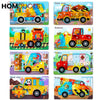 3D Wooden Vehicle Theme Puzzle