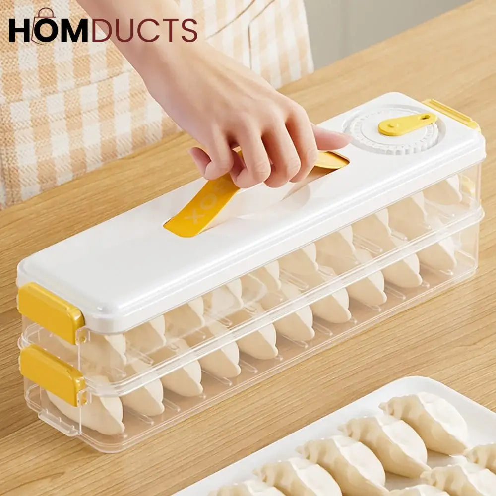 3Layer Space Saving Dumpling Storage Box