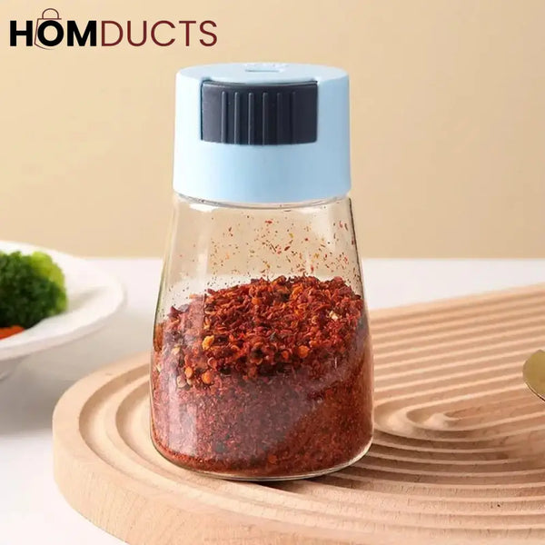 3Pcs Auto Press Push Seasoning Bottles