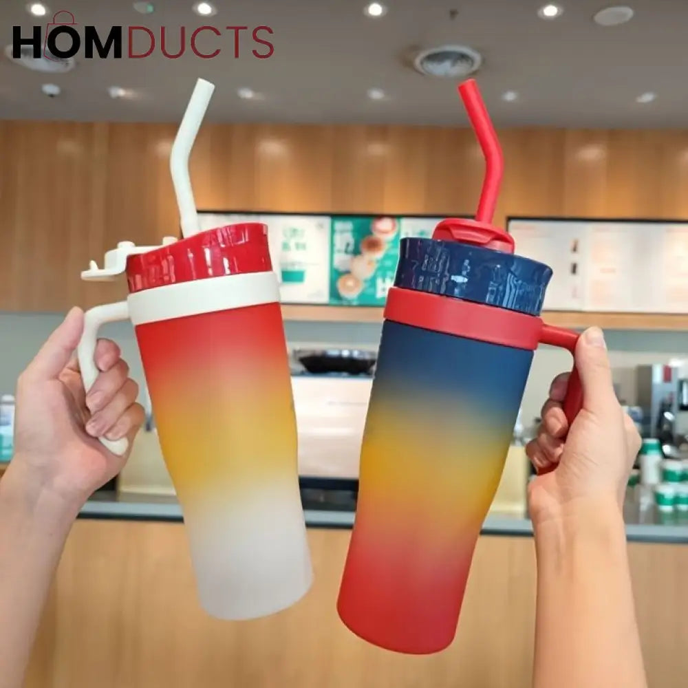 3Pcs Gradient Colour Bottle Set