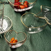 3Pcs Heart Shape Acrylic Bowl Set