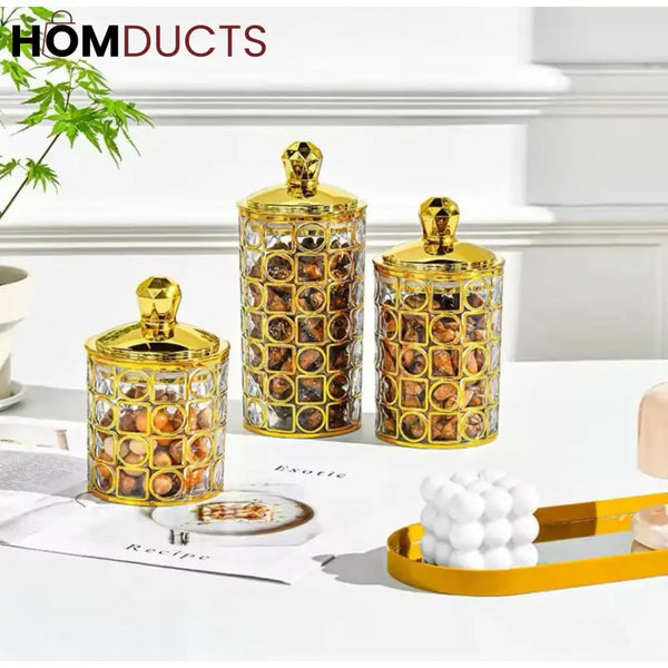 3Pcs Luxury Jars Set