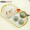 3Pcs Melamine Tray Set