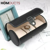 3Slot Leather Watch Box J & C Organizer