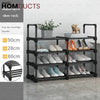 4 And 5 Layer Metal Shoe Rack Layer