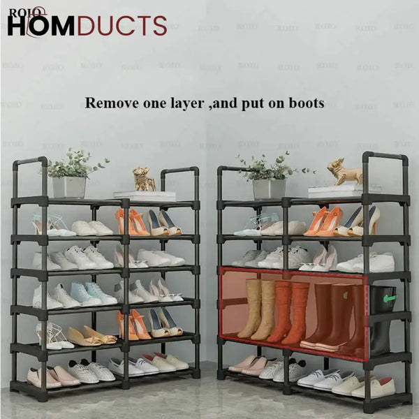 4 And 5 Layer Metal Shoe Rack