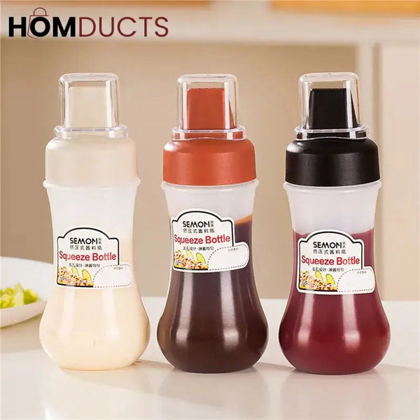 4 Hole Squeeze Sauce Bottle