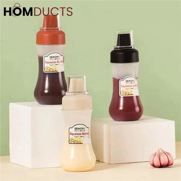 4 Hole Squeeze Sauce Bottle