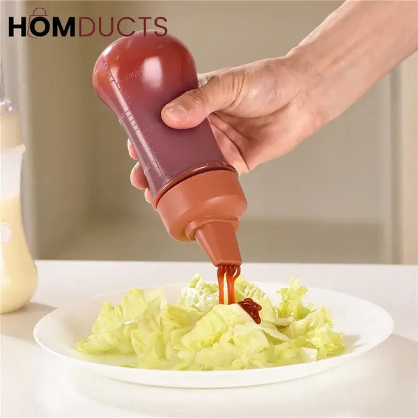 4 Hole Squeeze Sauce Bottle