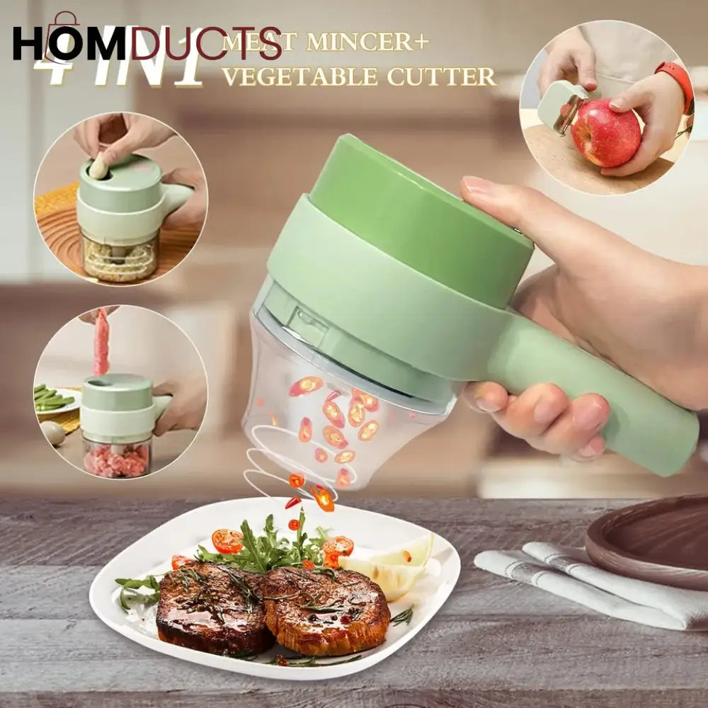 Chargeable 4 in 1 Chargeable Multifunctional Chopper – Homducts