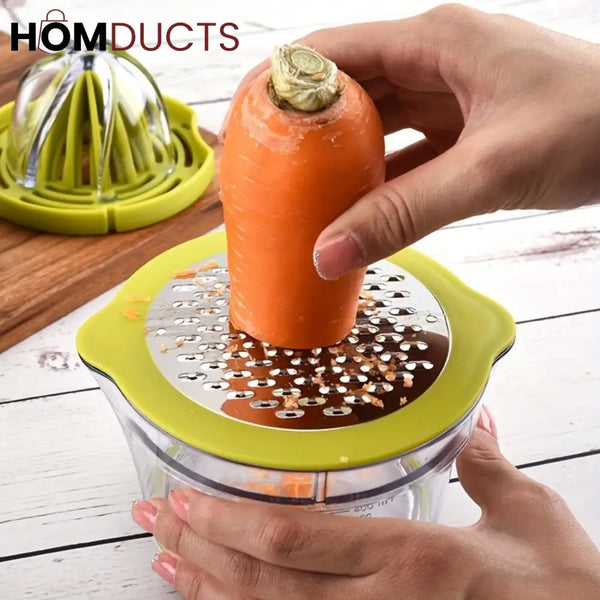 4 In 1 Manual Juicer With Grater