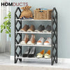 4 Layer Diamond Cut Shoe Rack