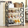 4 Layer Diamond Cut Shoe Rack