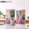 4 Partition Food Container