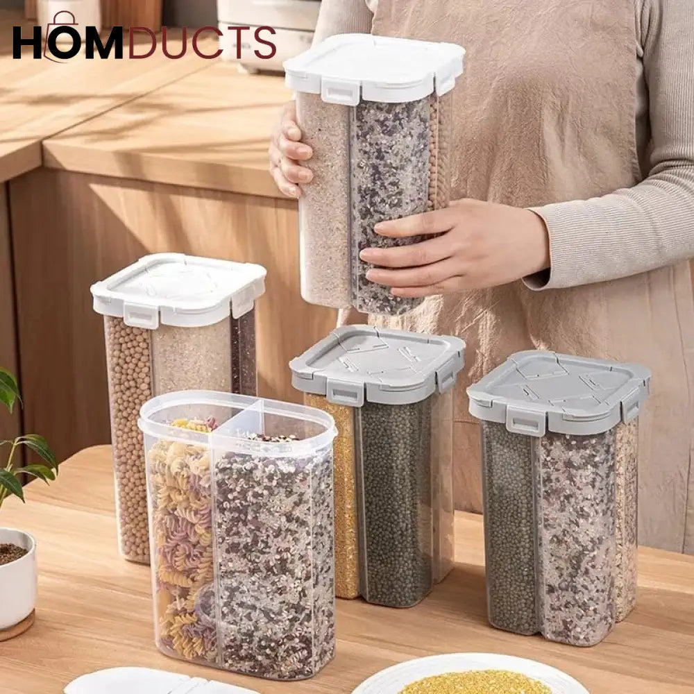 4 Partition Sealed Airtight Jar