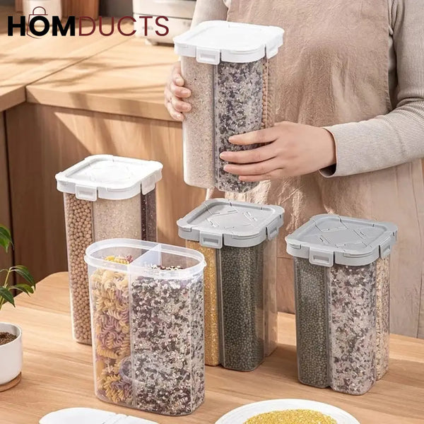 4 Partition Sealed Airtight Jar