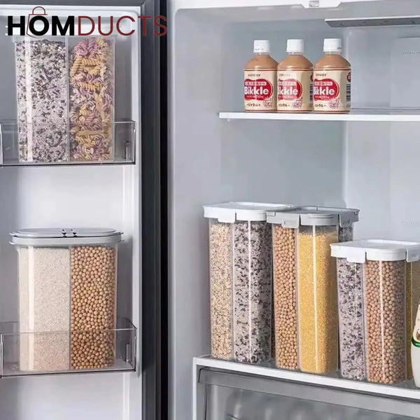 4 Partition Sealed Airtight Jar