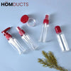 5Pcs Travel Dispenser Bottle Set With Pouch