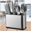 4 Portion Kitchen Stainless Steel Cutlery Organizer