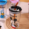 450ml Cup with Lid & Straw for Kids & Adults