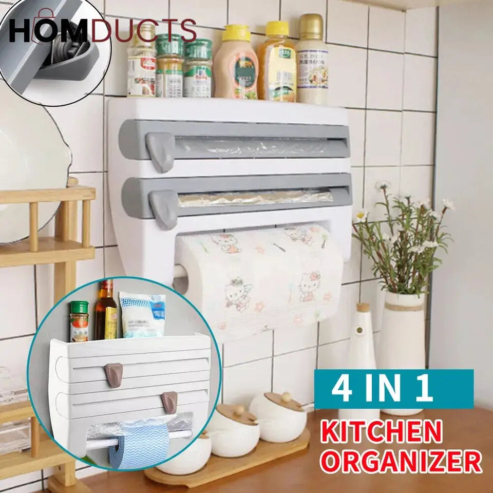 4In1 Wall Paper Dispenser