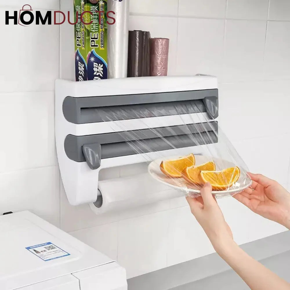 4In1 Wall Paper Dispenser