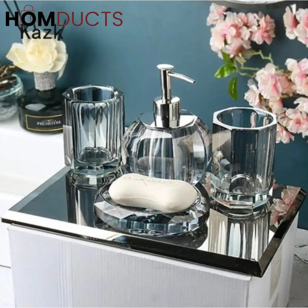 4Pcs Acrylic Bath Set