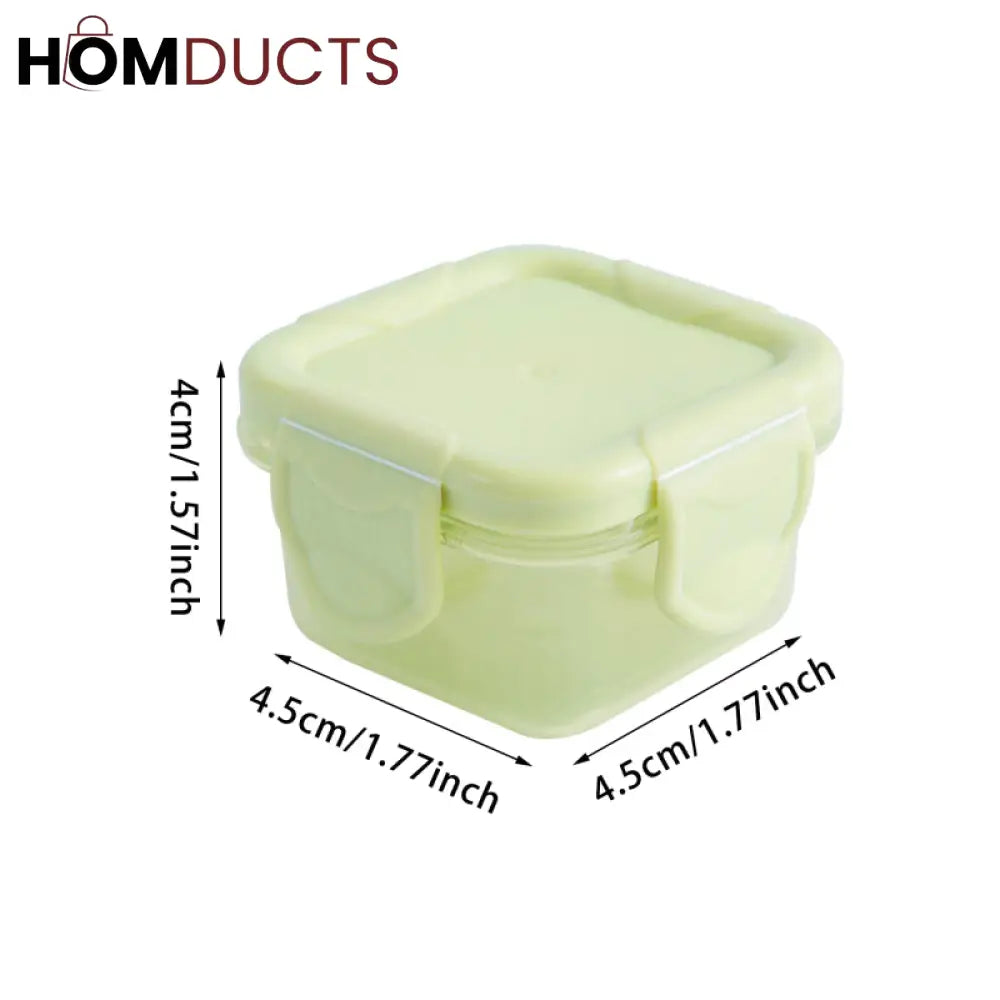 4Pcs Bpa Free Mini Storage Box