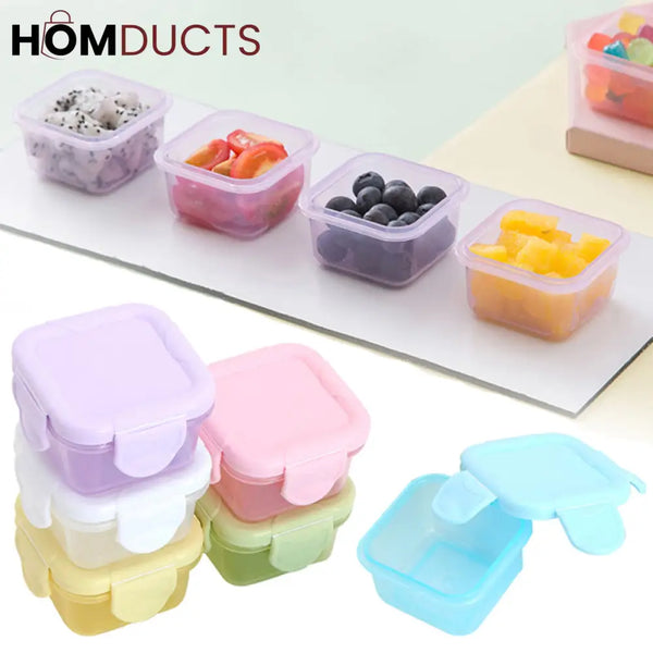 4Pcs Bpa Free Mini Storage Box