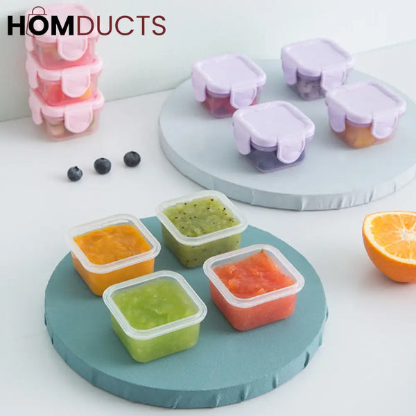 4Pcs Bpa Free Mini Storage Box