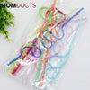 4Pcs Crazy Straw Set