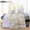 4Pcs Pvc Travel Bag Set