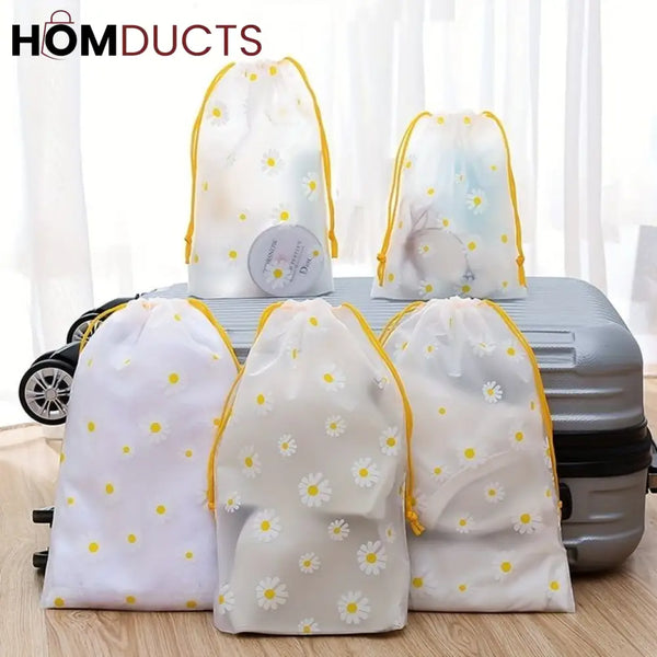 4Pcs Pvc Travel Bag Set