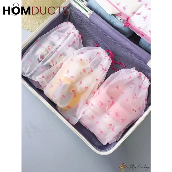 4Pcs Pvc Travel Bag Set