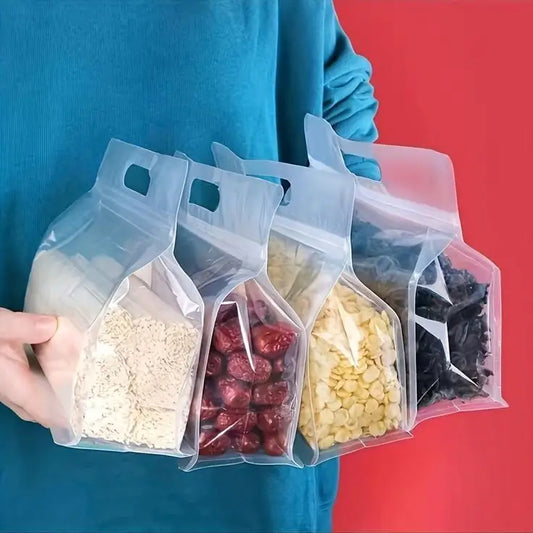 4Pcs Sealed Airtight Plastic Bags