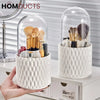 5 Grid Rotating Makeup Brush Holder J & C Organizer