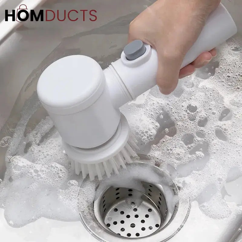 5 In 1 Cleaning Brush (Usb Chargeable)