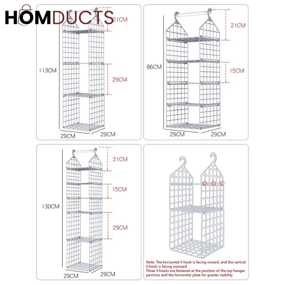 5 Layer Wardrobe Storage Rack