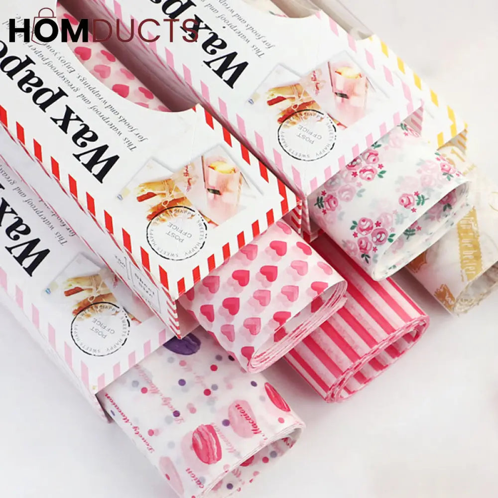 50Pcs Wax Wrapping Paper