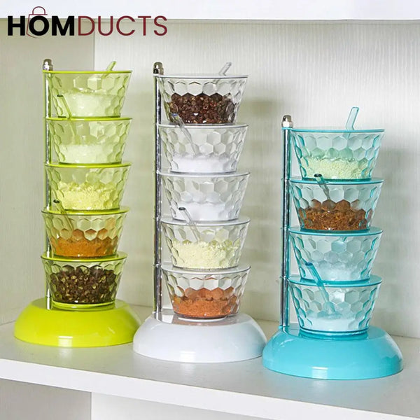 5Layer Rotating Spice Set