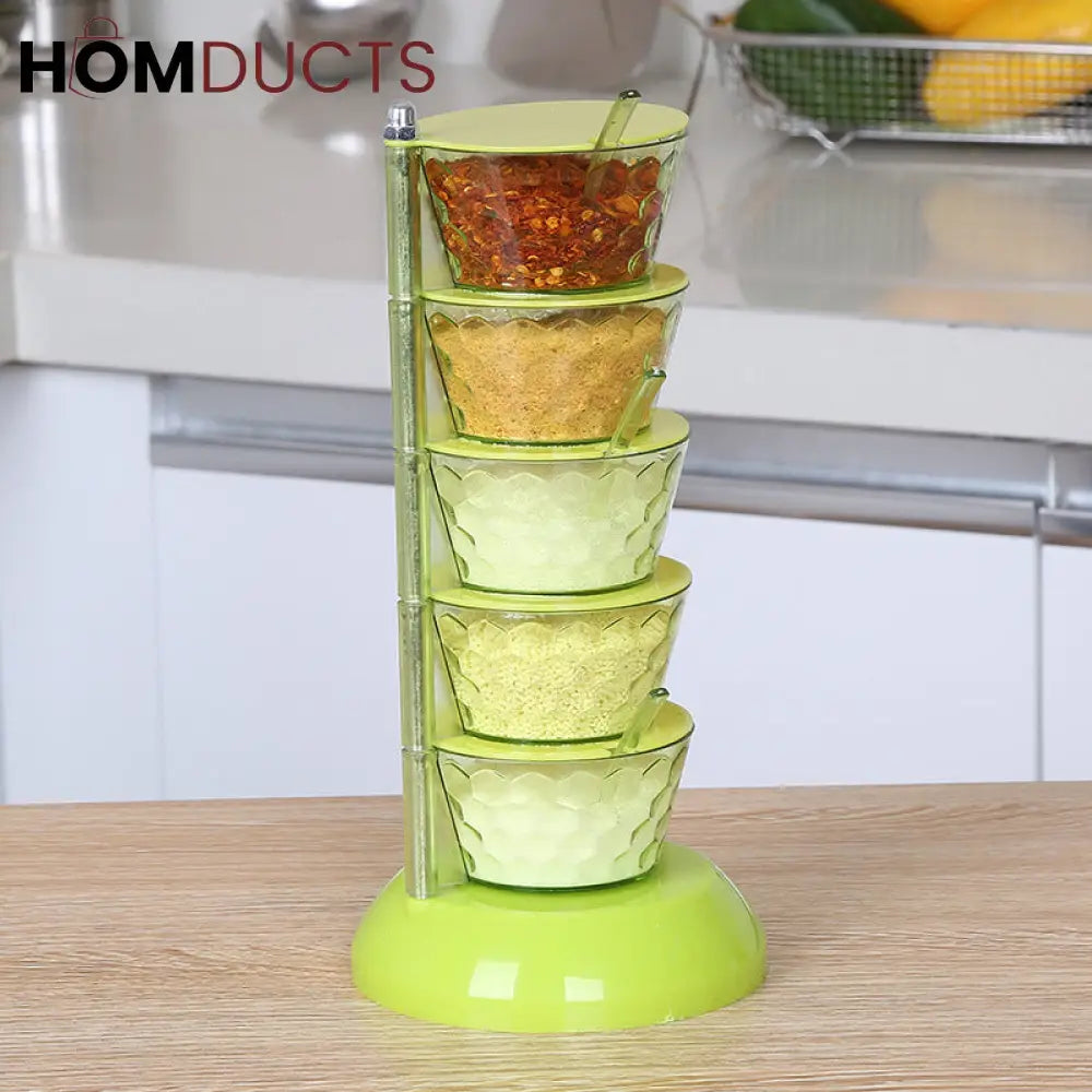 5Layer Rotating Spice Set