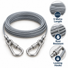 Features of 5 metre rust-resistant metal clothesline