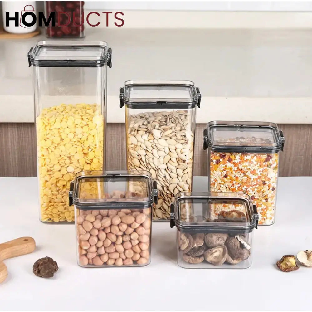 5Pcs Airtight Jar Set