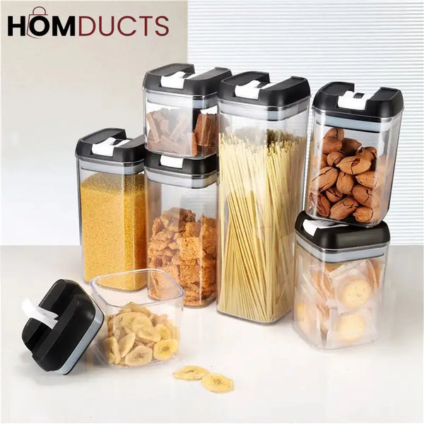 5Pcs Easy Lock Jar Set