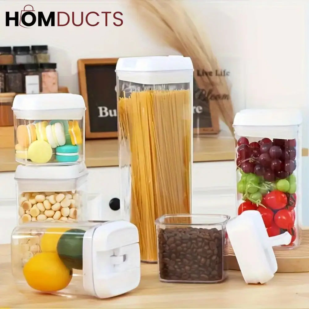 5Pcs Easy Lock Jar Set