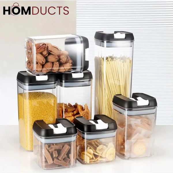 5Pcs Easy Lock Jar Set