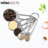 5Pcs Stainless Steel Measuring Spoon