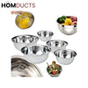 5Pcs Stainless Steel Multipurpose Bowl Set