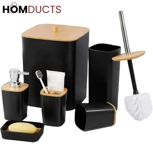 6 Pcs Bathroom Set (Premium Quality)