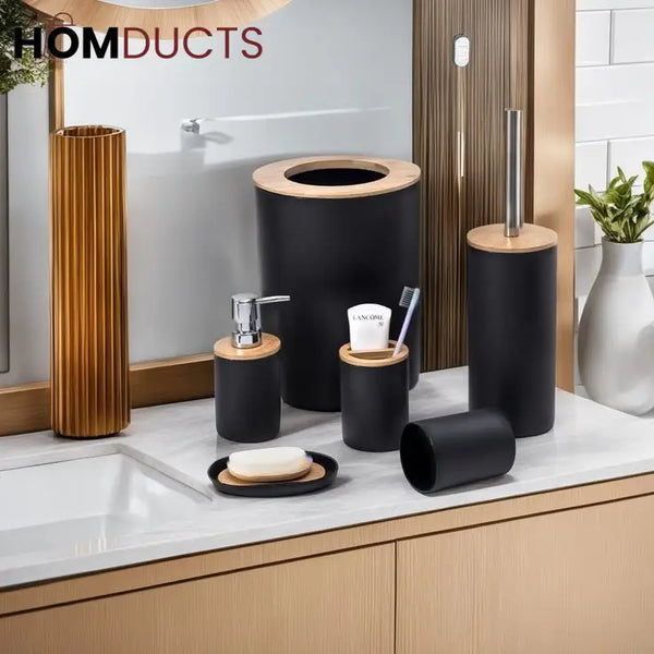 6 Pcs Bathroom Set (Premium Quality)